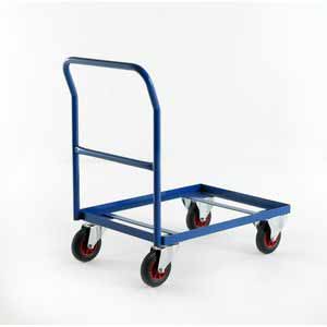 Euro Container trolley steel angle base dolly with handle Euro Container Trolley | Picking Containers | Production Trolley 506CT81 