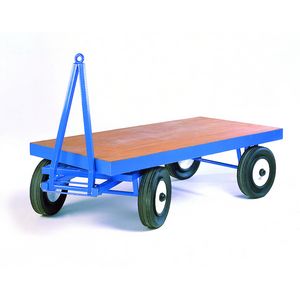 Heavy Duty Forklift Trailer- 2000kg 1.25m x 2.5m bed Industrial Trailers Heavy Duty for Forklifts, tow tugs and tow trailers 521TR612P 