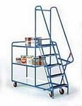 Trolley Order Picking | Warehouse Picking Trolley | Fulfillment Trolley | Trollies with Steps