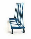 Steel plate trolley and timber sheet handling trolleys timber yard equipment