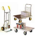 Stainless steel food grade sack trucks and trolleys - Tel: 01367 711 800
