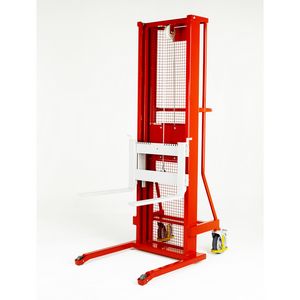 Universal stacker, winch. Ezi Lift manual handling aids including table lifts scissor lifts and component lifters 104144 
