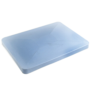 Blue Optional lid for container truck Bottle Skips | Plastic Container Skips | Laundry Skips 506PC028 
