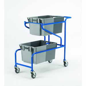 Stack & Nest Container trolley - 50 litre Euro Container Trolley | Picking Containers | Production Trolley 29/ct07.jpg