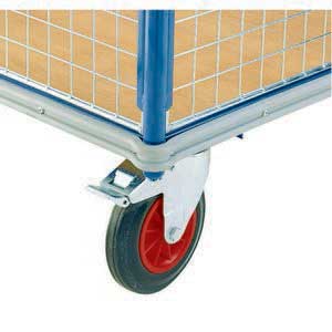 Optional bumper strip Mesh side platform trucks | roll cages | cage trolleys | solid sides 501BS1 