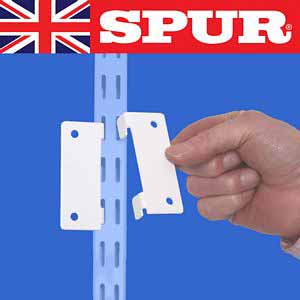 Genuine Spur Shelving  Steel-Lok cabinet and board fixing kit pair Spur Shelving Premium Grade Wall Mounted Steel-Lok Shelving for home or office 45/CabineFixingFixed.jpg