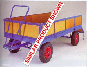 Ackerman trailer with headboard, sides + tailgate Ackerman 4 wheel steer tug trailers small tight turning circle for forklifts and tow tractors 48/tr112psi.jpg