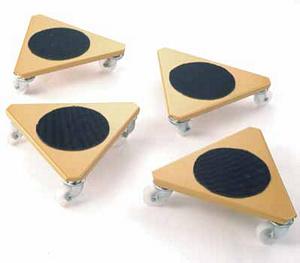 Set of 4 triangular removal platform skates for furniture Dollies with wheels to move heavy loads direct form the factory 52/rmd3.jpg